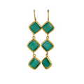 Aegean Azure Drop Earrings