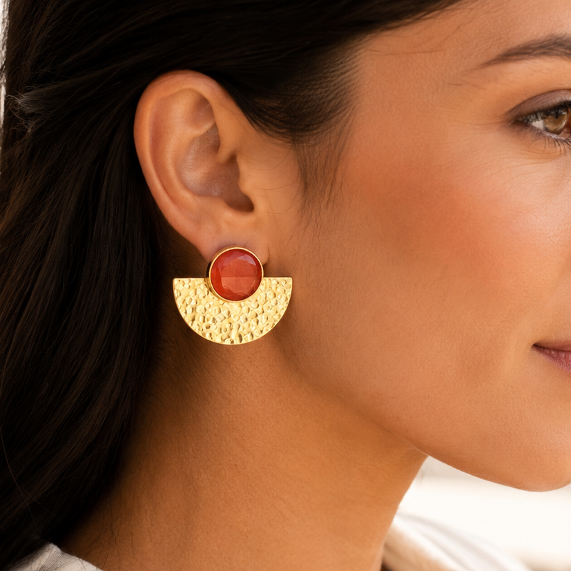 Fan Earrings
