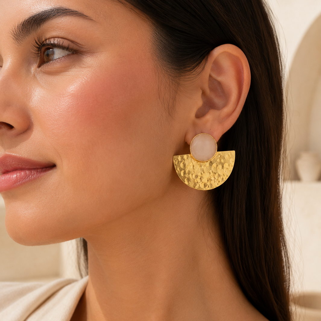 Fan Earrings