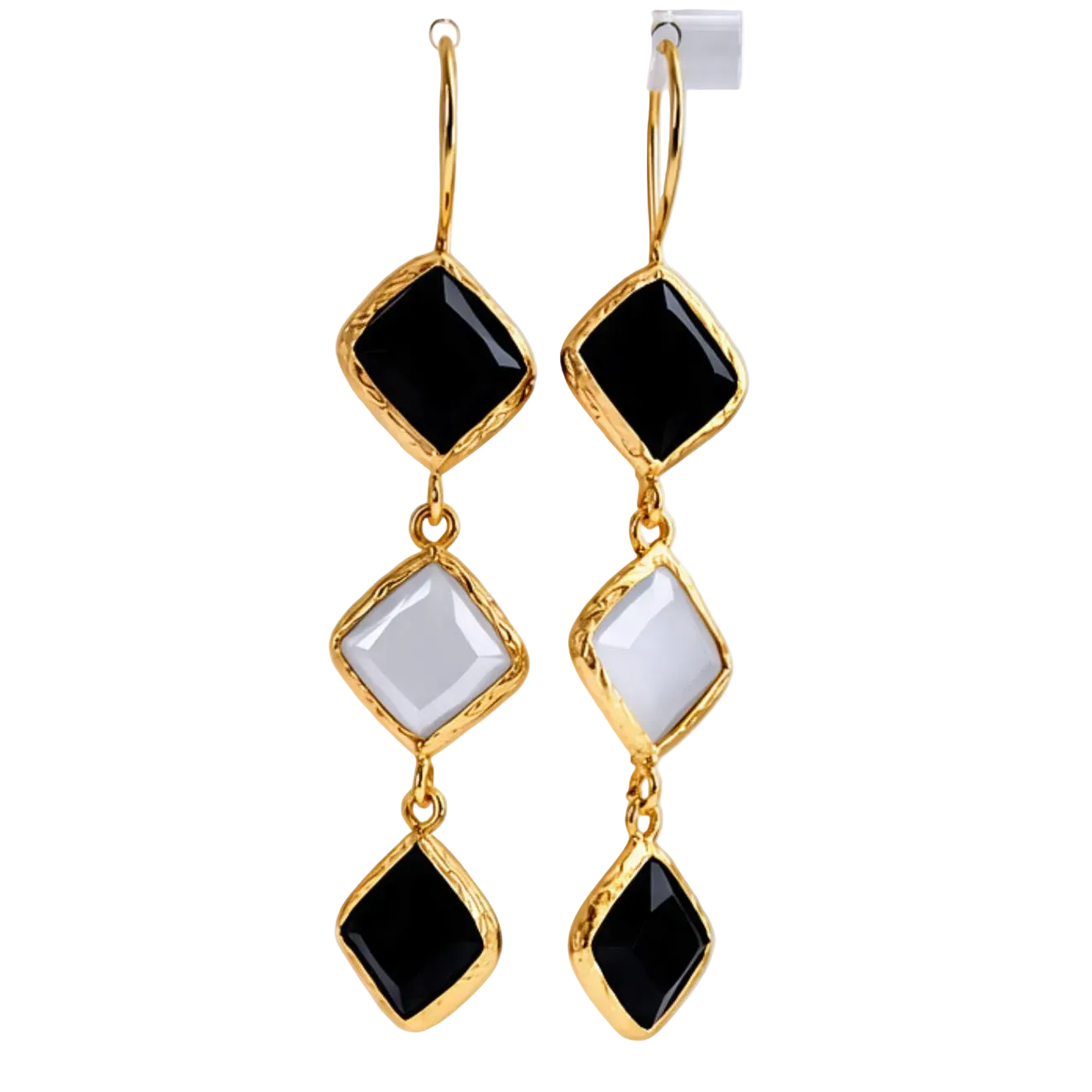 Noir Lumière Drop Earrings