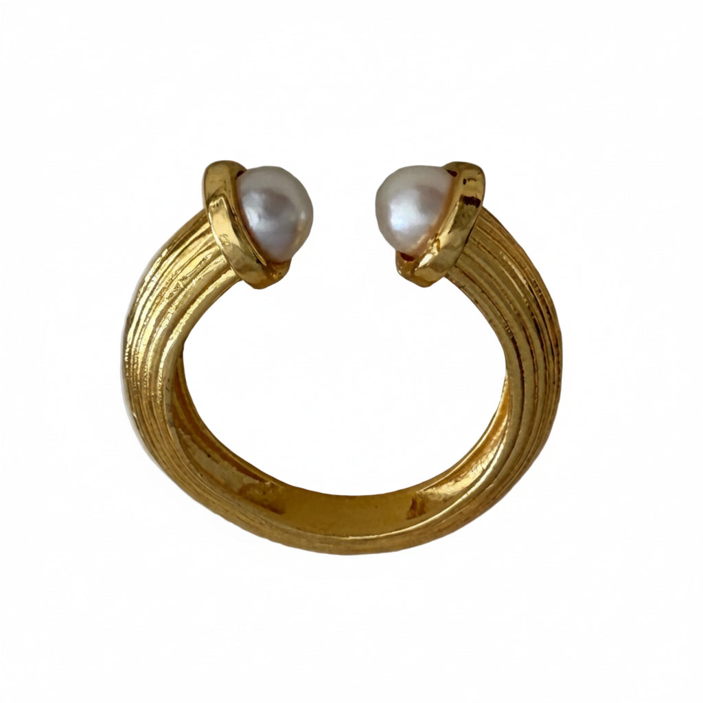 Pearl Arc Ring