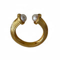 Pearl Arc Ring