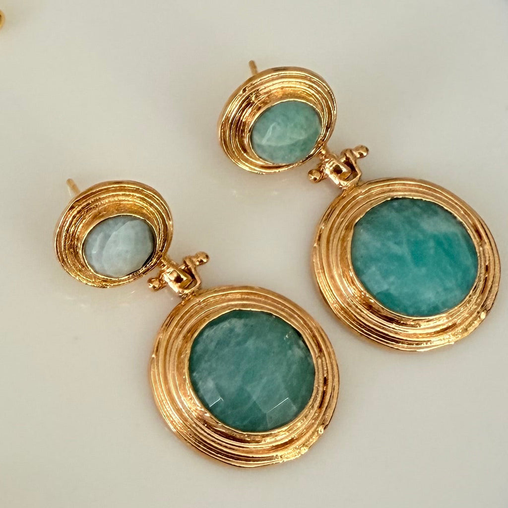 Turquoise Amalfi Drop Earrings