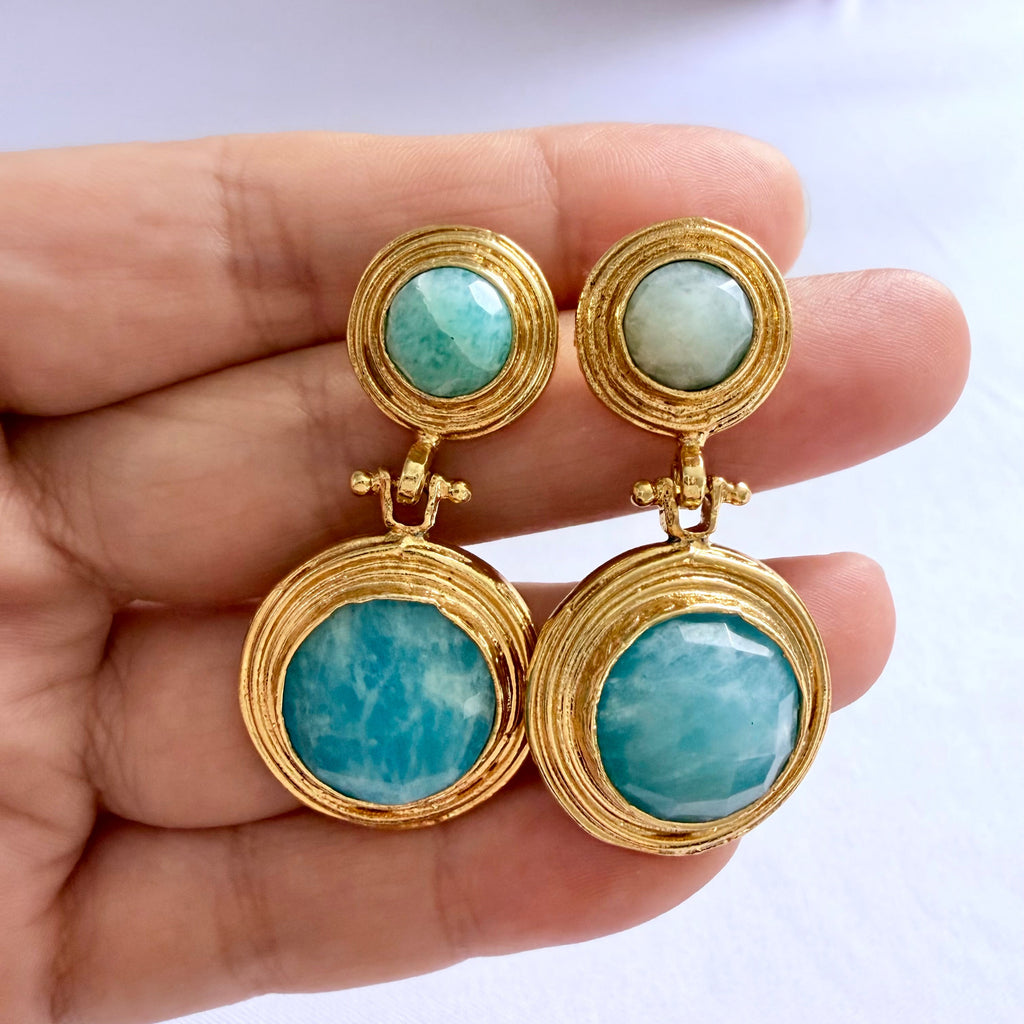 Turquoise Amalfi Drop Earrings