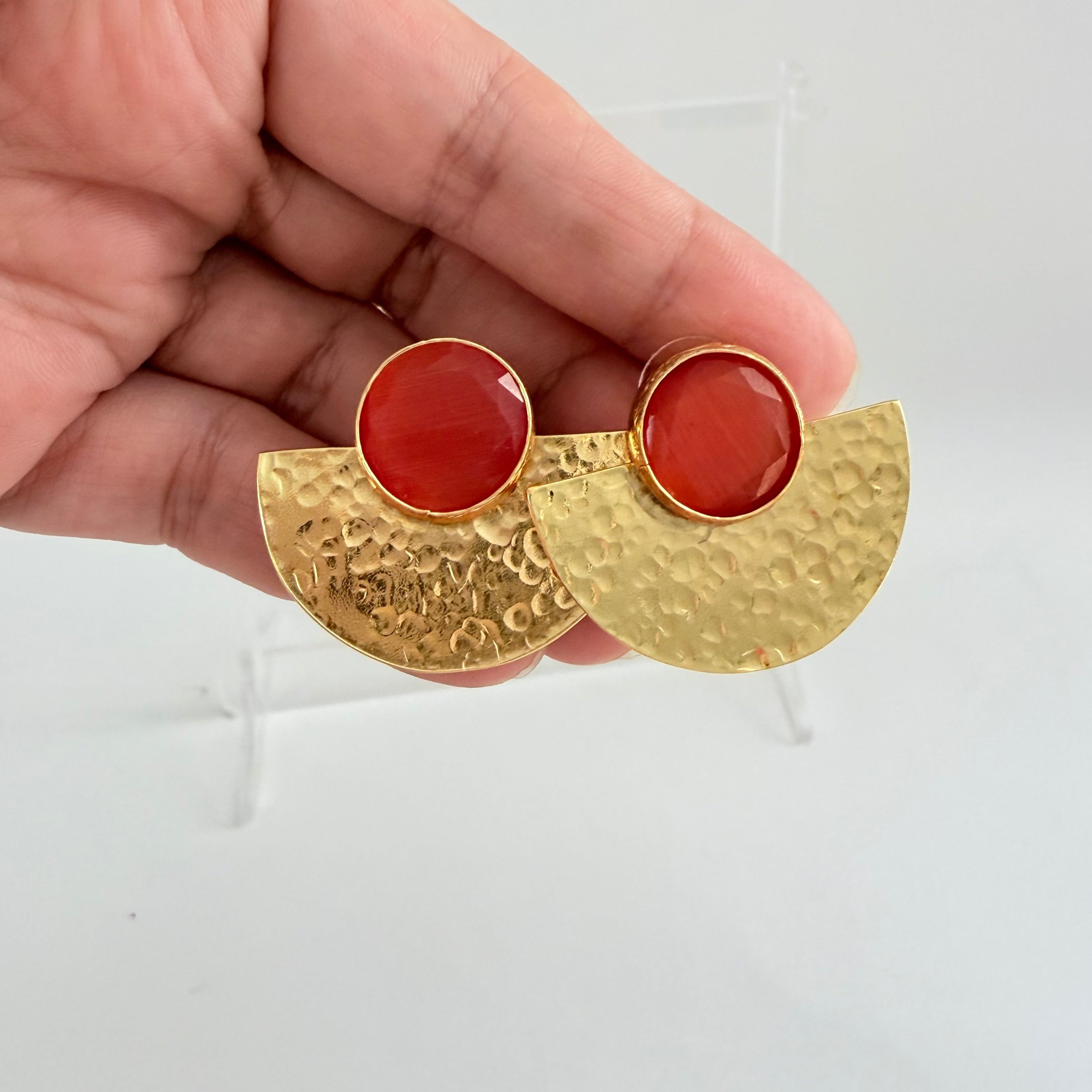 Fan Earrings