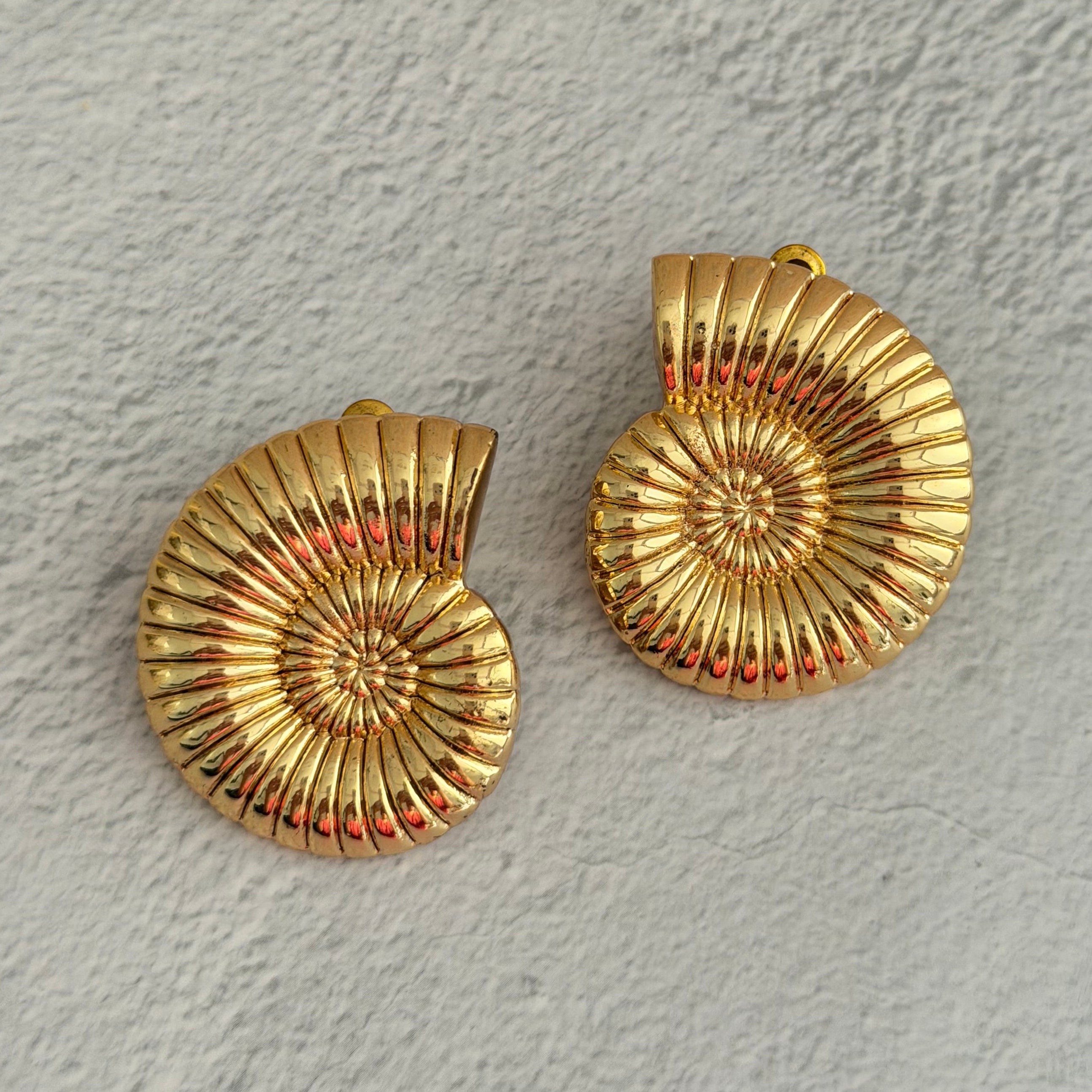 Solaris Spiral Earrings