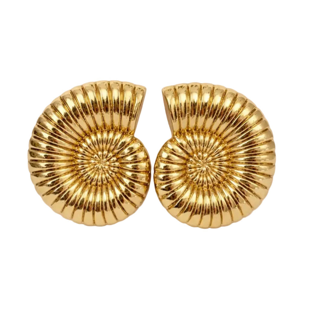 Solaris Spiral Earrings