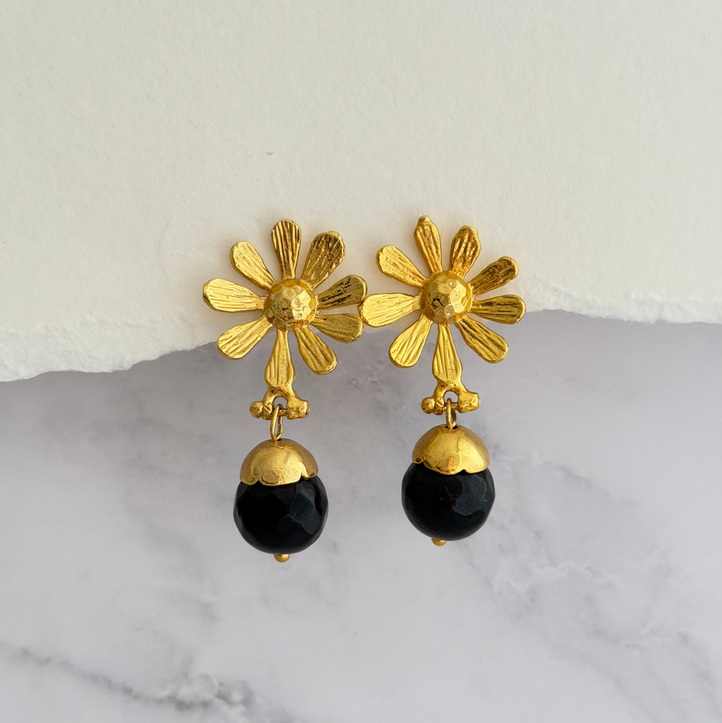 Midnight Bloom Earrings