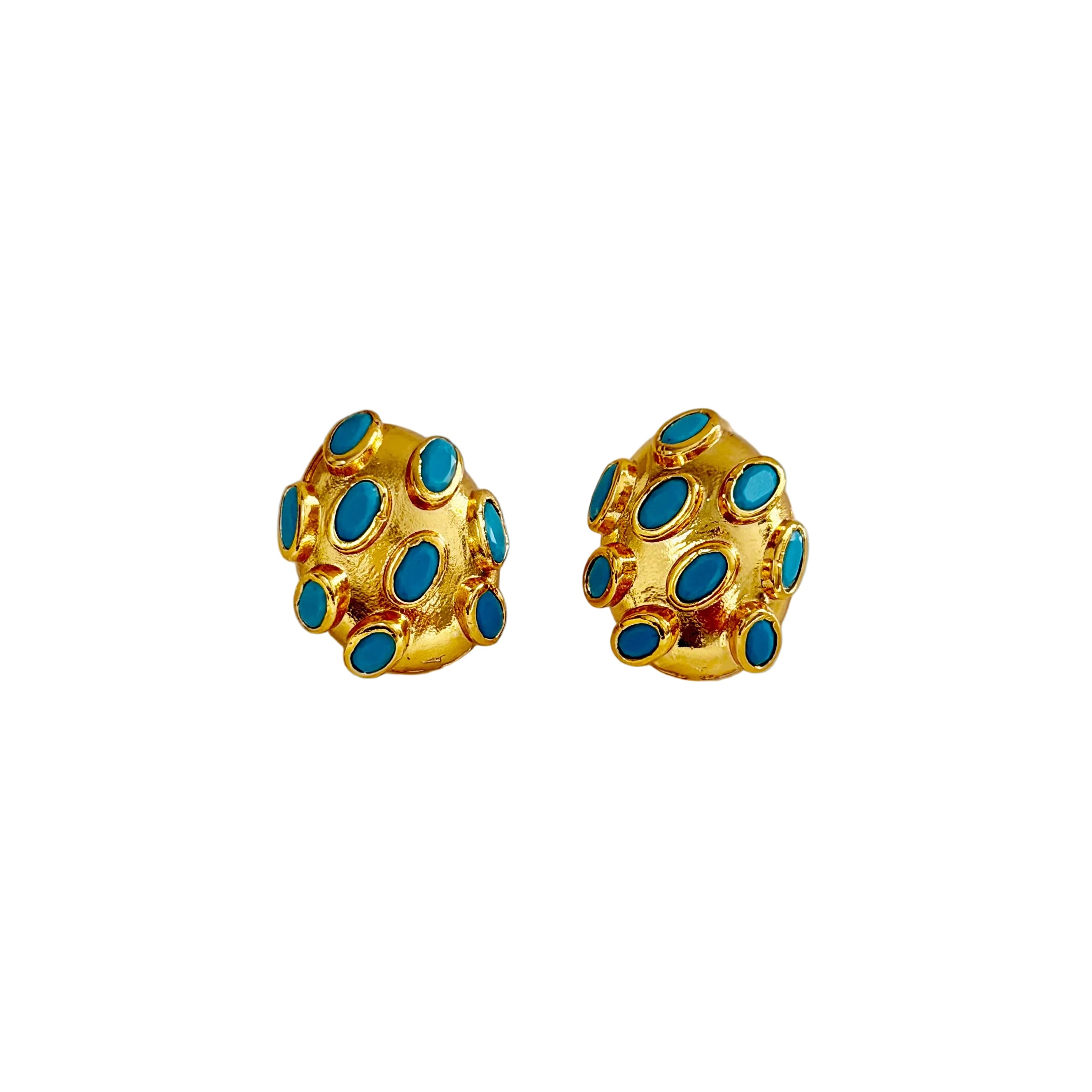 Santorini dome earrings